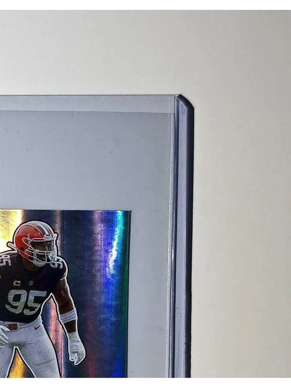 Myles Garrett 2025 Panini NFL #139 Foil Sticker Cleveland Browns